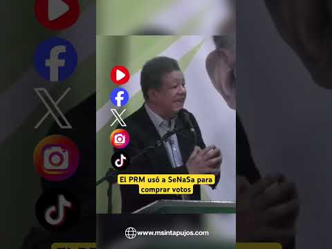 Leonel Fernández Explota: El PRM no gana… ¡COMPRA elecciones!