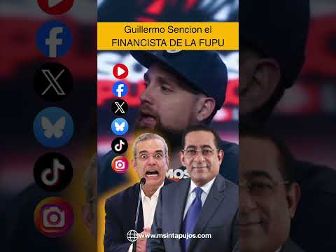 SOMOS PUEBLO: Guillermo Sencion y el PRM Principales Financieros de Leonel Fernández